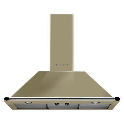 Smeg KT90PE 90cm Chimney Cooker Hood, Cream Smeg KT90PE 90cm Chimney Cooker Hood, Cream